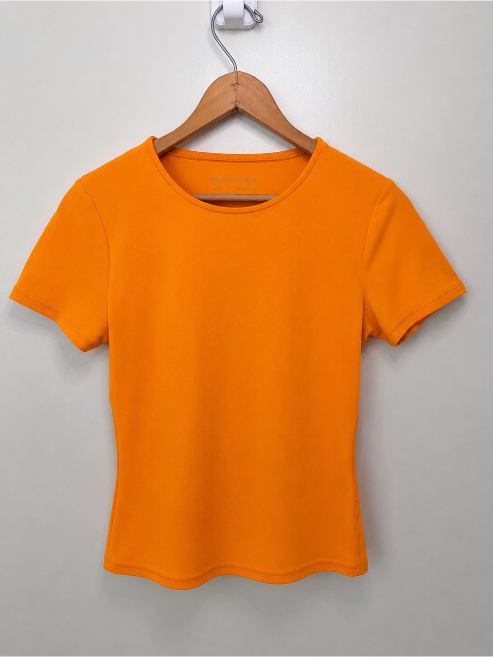 Aritzia Golden Butter T-Shirt | Golden Orange | Size Medium